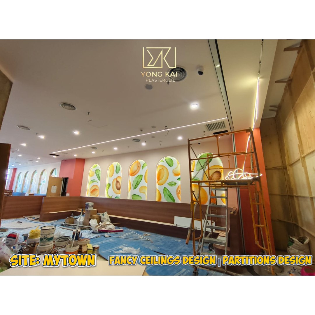 Finished F&B retail unit MyTOWN Shopping Centre F&B fit-out — finished retail unit